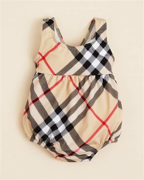 burberry outfit for baby girl|burberry baby swimsuit.